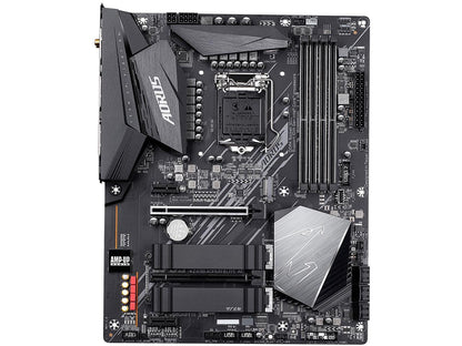 GIGABYTE Z490 AORUS ELITE AC LGA 1200 Intel Z490 ATX Motherboard with Dual M.2, SATA 6Gb/s, USB 3.2 Gen 2, Intel 802.11ac, 2.5 GbE LAN