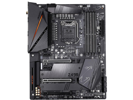 GIGABYTE Z490 AORUS PRO AX LGA 1200 Intel Z490 ATX Motherboard with Dual M.2, SATA 6Gb/s, USB 3.2 Gen 2, WIFI 6, 2.5 GbE LAN