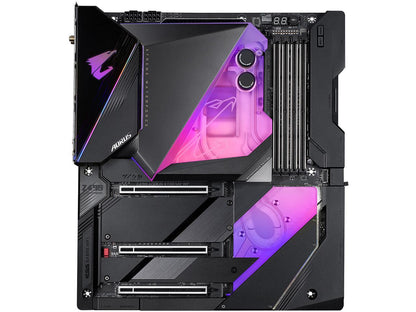 GIGABYTE Z490 AORUS XTREME WATERFORCE LGA 1200 Intel Z490 E-ATX Motherboard with Triple M.2, SATA 6Gb/s, USB 3.2 Gen 2, WIFI 6, 10 GbE LAN, Dual Thunderbolt 3, All-In-One Monoblock