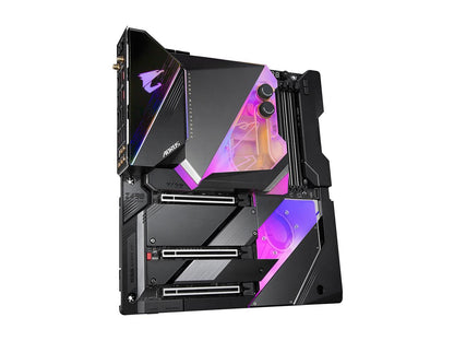 GIGABYTE Z490 AORUS XTREME WATERFORCE LGA 1200 Intel Z490 E-ATX Motherboard with Triple M.2, SATA 6Gb/s, USB 3.2 Gen 2, WIFI 6, 10 GbE LAN, Dual Thunderbolt 3, All-In-One Monoblock