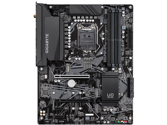 GIGABYTE Z490 UD AC LGA 1200 Intel Z490 ATX Motherboard with Dual M.2, SATA 6Gb/s, USB 3.2 Gen 2, Intel 802.11ac