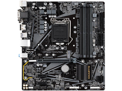 GIGABYTE B460M DS3H LGA 1200 Intel B460 Micro-ATX Motherboard with M.2, SATA 6Gb/s, USB 3.2 Gen 1