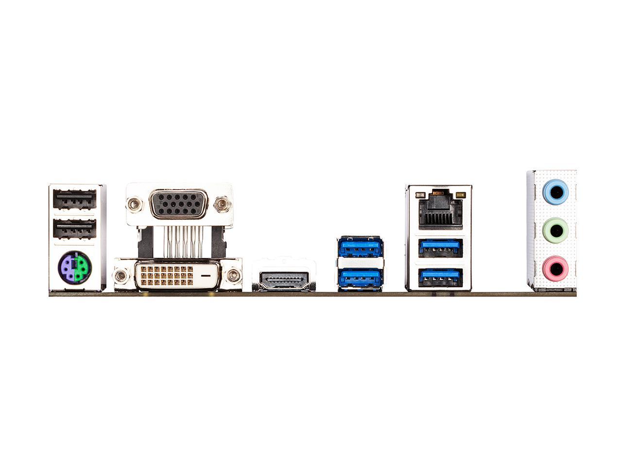 GIGABYTE B460M DS3H LGA 1200 Intel B460 Micro-ATX Motherboard with M.2, SATA 6Gb/s, USB 3.2 Gen 1