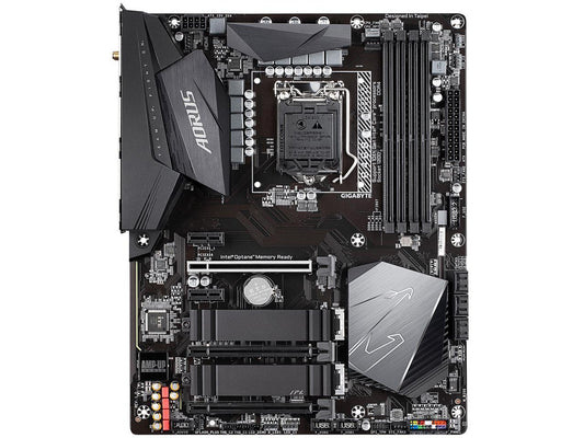 GIGABYTE B460 AORUS PRO AC LGA 1200 Intel B460 ATX Motherboard with Dual M.2, SATA 6Gb/s, USB 3.2 Gen 2, Intel 802.11ac, 2.5 GbE LAN