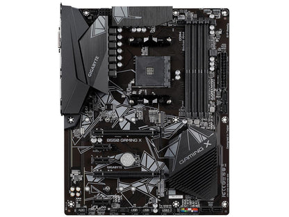 GIGABYTE B550 GAMING X AM4 AMD B550 ATX Motherboard with Dual M.2, SATA 6Gb/s, USB 3.2 Gen 2, PCIe 4.0