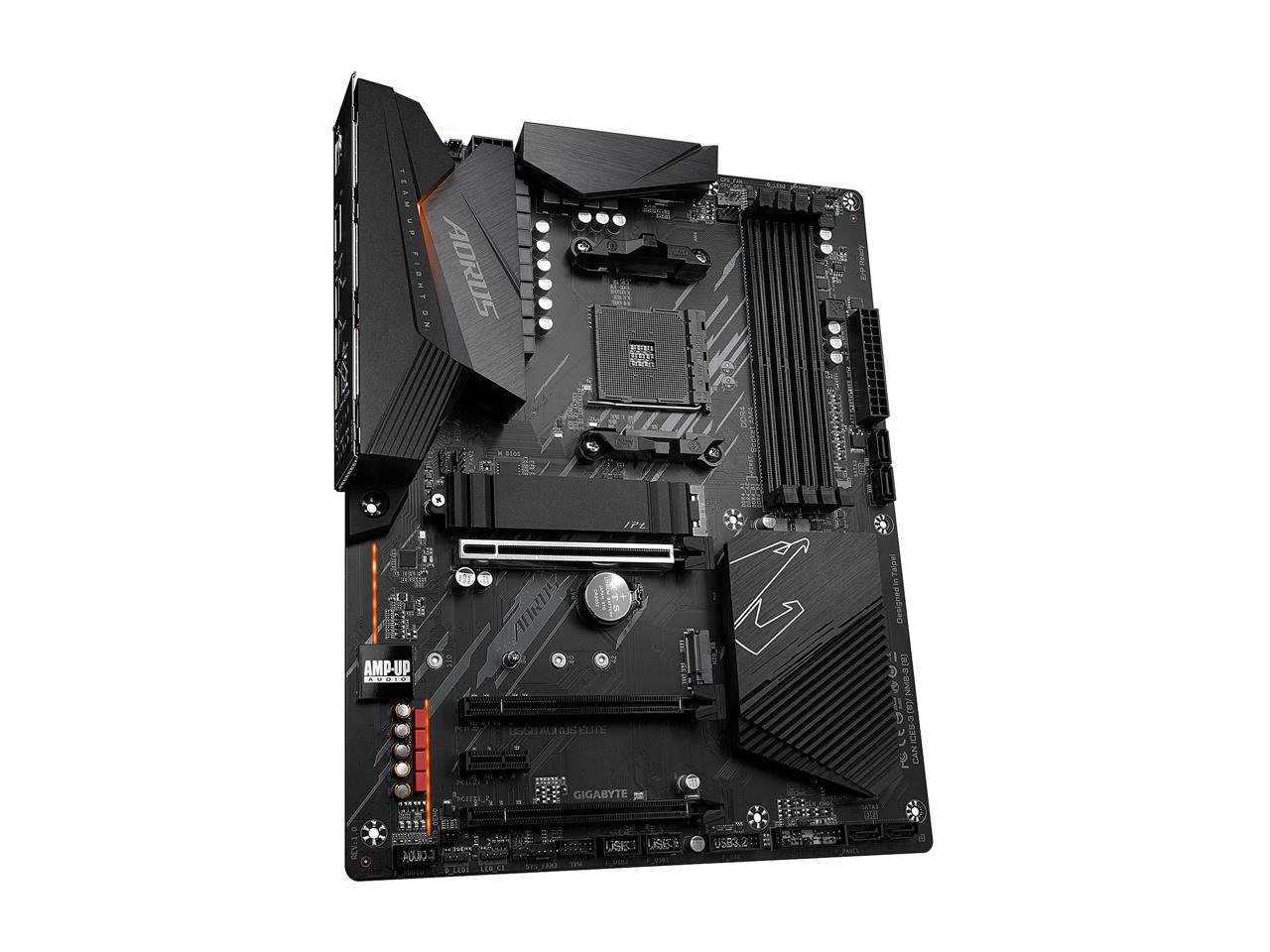 GIGABYTE B550 AORUS ELITE AM4 AMD B550 ATX Motherboard with Dual M.2, SATA 6Gb/s, USB 3.2 Gen 2, 2.5 GbE LAN, PCIe 4.0