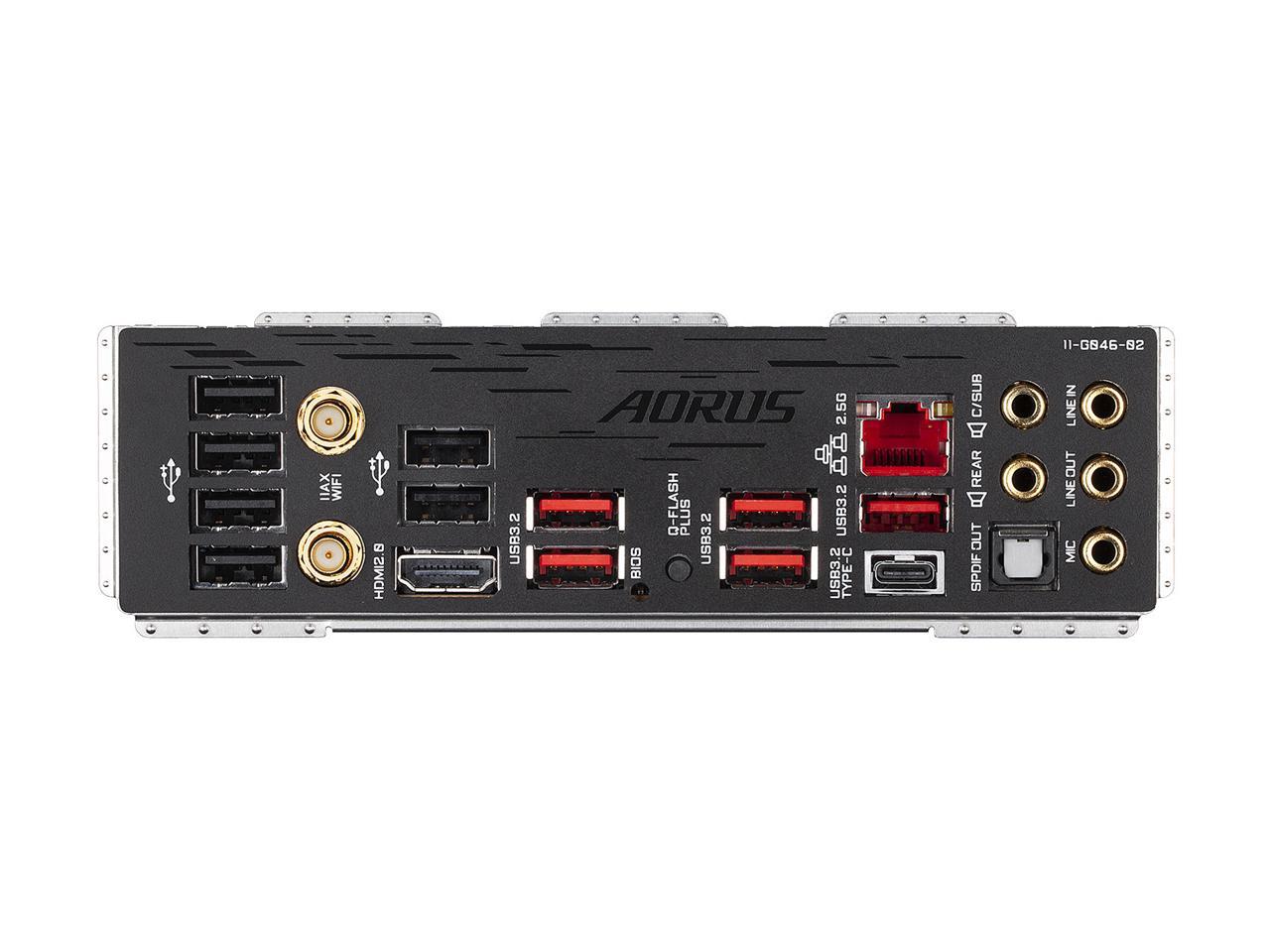 GIGABYTE B550 AORUS MASTER AM4 AMD B550 ATX Motherboard with Triple M.2, SATA 6Gb/s, USB 3.2 Gen 2, WIFI 6, 2.5 GbE LAN, PCIe 4.0