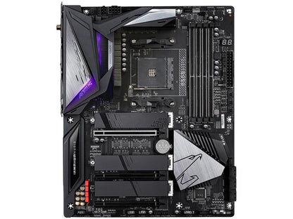 GIGABYTE B550 AORUS MASTER AM4 AMD B550 ATX Motherboard with Triple M.2, SATA 6Gb/s, USB 3.2 Gen 2, WIFI 6, 2.5 GbE LAN, PCIe 4.0