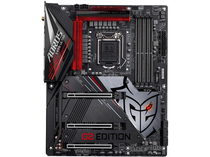 GIGABYTE Z490 AORUS ULTRA-GU (G2 Edition) LGA 1200 Intel Z490 ATX Motherboard with Triple M.2, SATA 6Gb/s, USB 3.2 Gen 2, WIFI 6, 2.5 GbE LAN, ESSential USB DAC