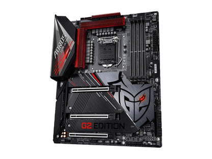 GIGABYTE Z490 AORUS ULTRA-GU (G2 Edition) LGA 1200 Intel Z490 ATX Motherboard with Triple M.2, SATA 6Gb/s, USB 3.2 Gen 2, WIFI 6, 2.5 GbE LAN, ESSential USB DAC