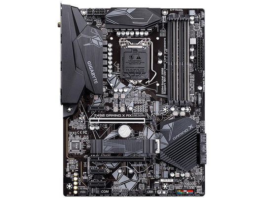 GIGABYTE Z490 GAMING X AX LGA 1200 Intel Z490 SATA 6Gb/s ATX Intel Motherboard