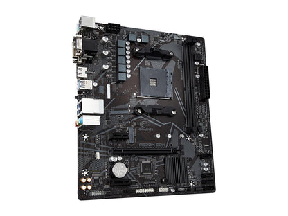 GIGABYTE A520M S2H mATX AM4 4+3 Phases Digital PWM, GIGABYTE Gaming GbE LAN, NVMe PCIe 3.0 x4 M.2, 3 Display Interfaces, Q-Flash Plus, RGB Fusion 2.0, Motherboard