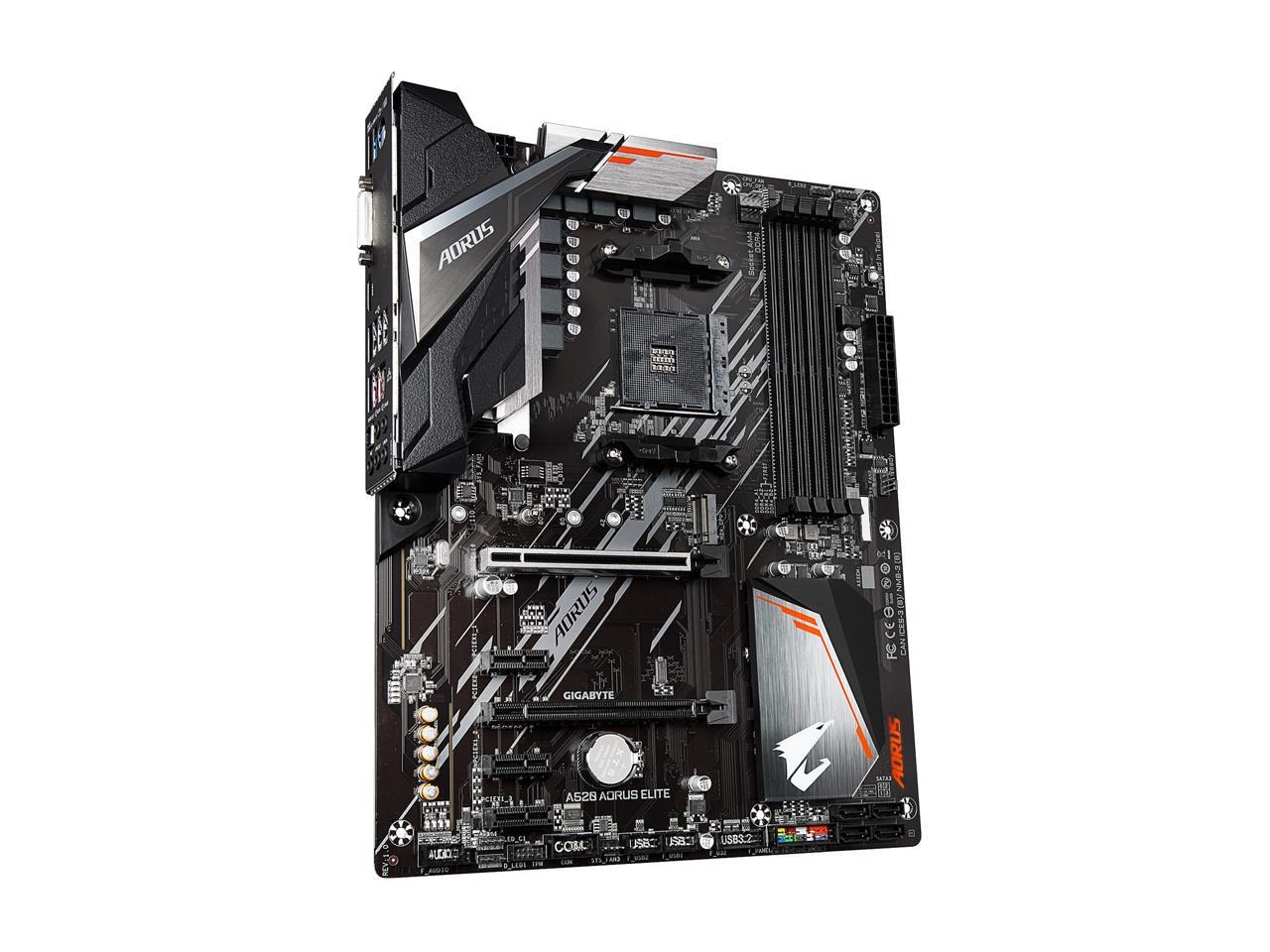 GIGABYTE AORUS A520 AORUS ELITE AM4 AMD A520 SATA 6Gb/s ATX AMD Motherboard