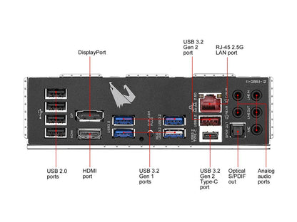 GIGABYTE B550M AORUS PRO-P AM4 AMD B550 SATA 6Gb/s Micro ATX AMD Motherboard