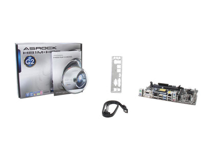 ASRock H81M-HDS LGA 1150 Intel H81 HDMI SATA 6Gb/s USB 3.0 Micro ATX Intel Motherboard