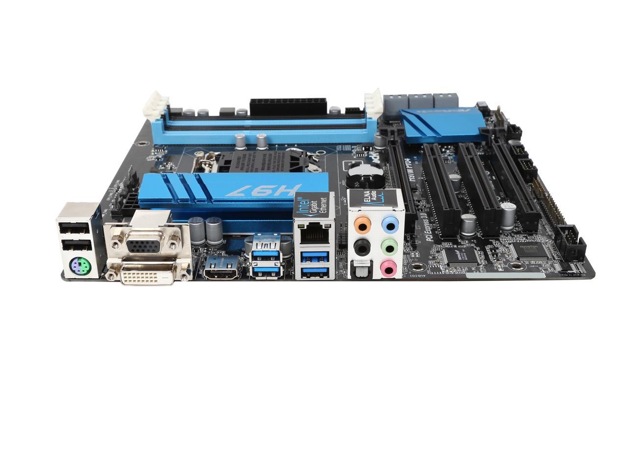 ASRock H97M Pro4 LGA 1150 Intel H97 HDMI SATA 6Gb/s USB 3.0 Micro ATX Intel Motherboard