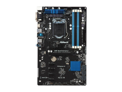 ASRock H97 Anniversary LGA 1150 Intel H97 HDMI SATA 6Gb/s USB 3.0 ATX Intel Motherboard