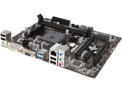 ASRock FM2A68M-DG3+ FM2+ / FM2 AMD A68H FCH (Bolton D2H) SATA 6Gb/s USB 3.0 Micro ATX AMD Motherboard
