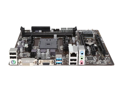 ASRock FM2A68M-DG3+ FM2+ / FM2 AMD A68H FCH (Bolton D2H) SATA 6Gb/s USB 3.0 Micro ATX AMD Motherboard