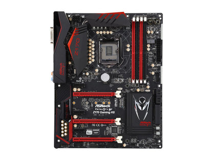 ASRock ASRock Fatal1ty Gaming Z170 Gaming K6 LGA 1151 Intel Z170 HDMI SATA 6Gb/s USB 3.1 USB 3.0 ATX Intel Motherboard