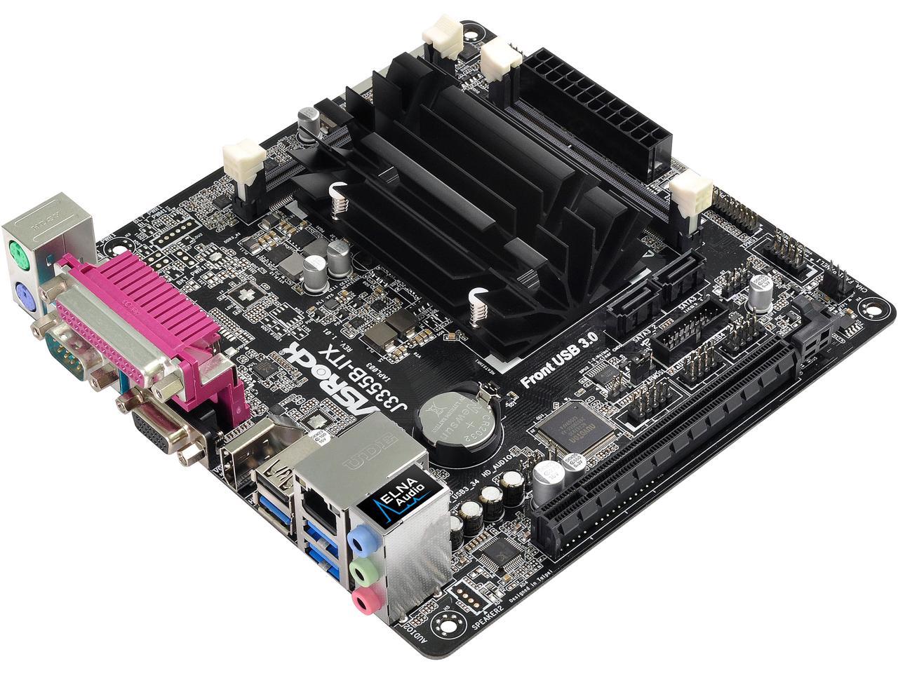 ASRock J3355B-ITX Intel Dual-Core Processor J3355 (up to 2.5 GHz) Mini ITX Motherboard / CPU Combo