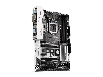 ASRock H270 Pro4 LGA 1151 Intel H270 HDMI SATA 6Gb/s USB 3.0 ATX Motherboards - Intel