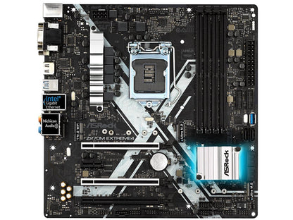 ASRock Z270M EXTREME 4 LGA 1151 Intel Z270 HDMI SATA 6Gb/s USB 3.1 USB 3.0 Micro ATX Motherboards - Intel