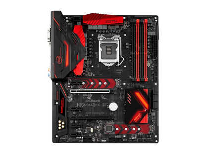 ASRock Fatal1ty Z270 GAMING K4 LGA 1151 Intel Z270 HDMI SATA 6Gb/s USB 3.0 ATX Motherboards - Intel