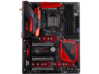 ASRock Fatal1ty Z270 GAMING I7 LGA 1151 Intel Z270 HDMI SATA 6Gb/s USB 3.1 ATX Motherboards - Intel