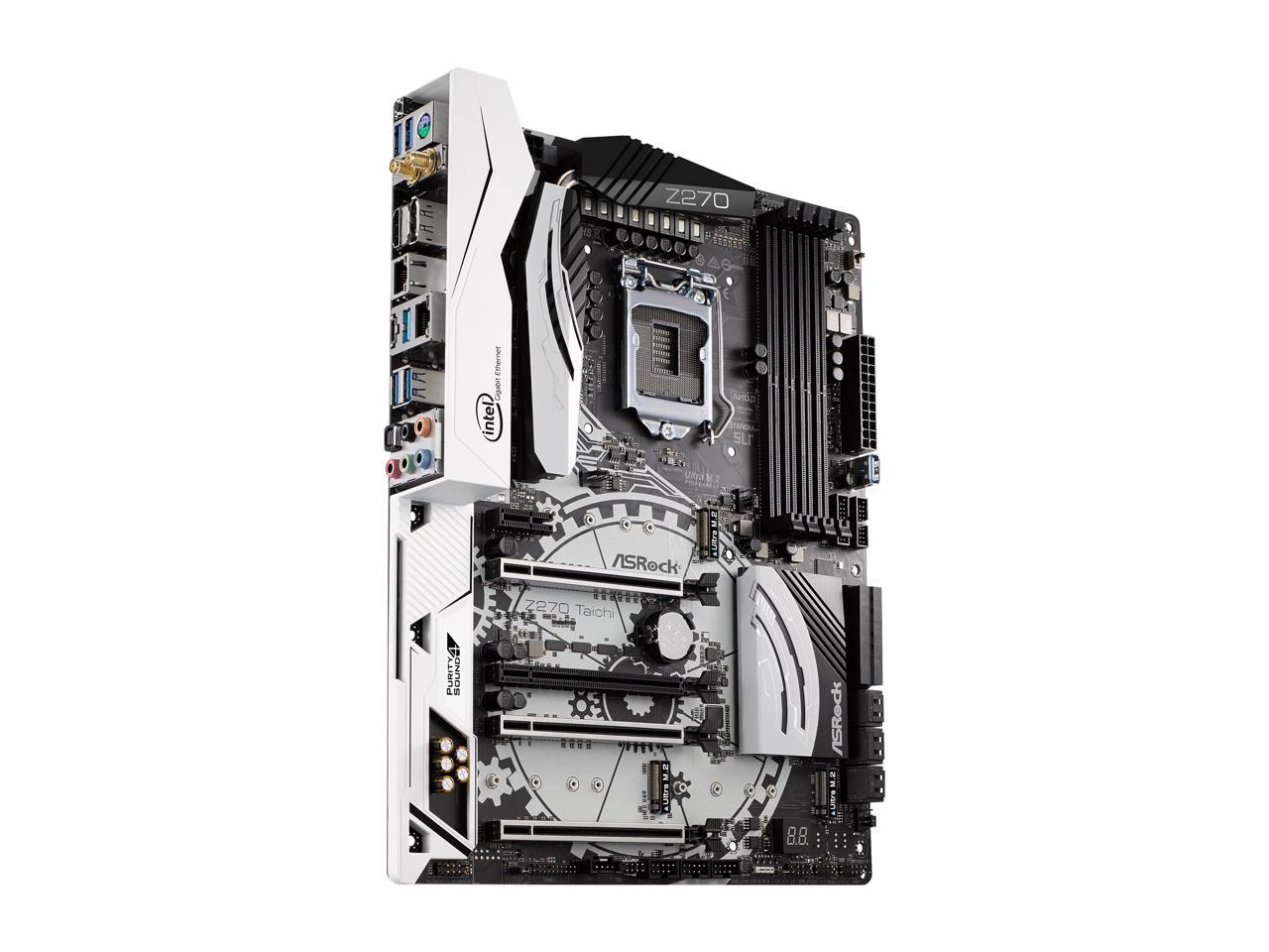 ASRock Z270 TAICHI LGA 1151 Intel Z270 HDMI SATA 6Gb/s USB 3.1 ATX Motherboards - Intel