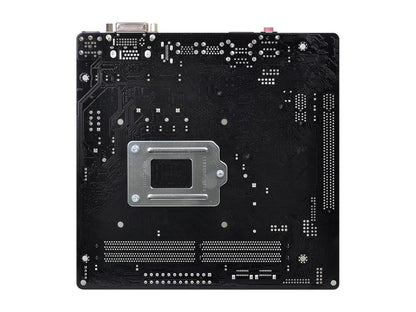 ASRock H110M-DGS R3.0 LGA 1151 Intel H110 SATA 6Gb/s USB 3.0 Micro ATX Motherboards - Intel