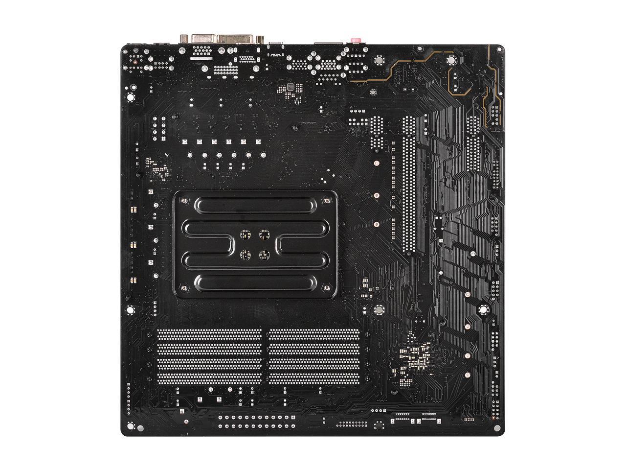 ASRock AB350M Pro4 AM4 AMD Promontory B350 SATA 6Gb/s USB 3.1 HDMI Micro ATX AMD Motherboard