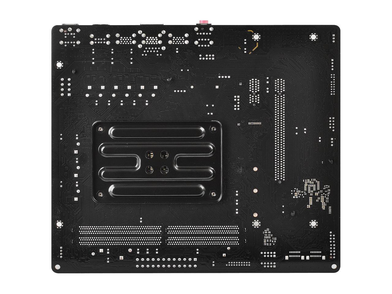 ASRock AB350M AM4 AMD Promontory B350 SATA 6Gb/s USB 3.1 Micro ATX AMD Motherboard
