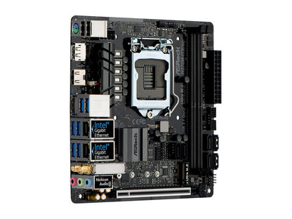 ASRock H370M-ITX/ac LGA 1151 (300 Series) Intel H370 HDMI SATA 6Gb/s USB 3.1 Mini ITX Intel Motherboard