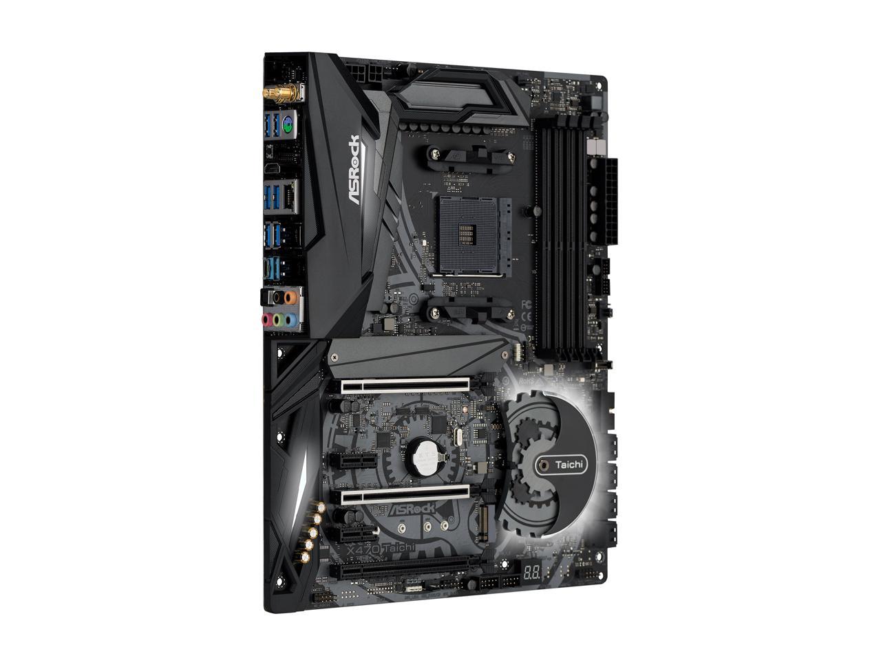 ASRock X470 Taichi AM4 AMD Ryzen 3000 Series CPU Ready ATX AMD Motherboard