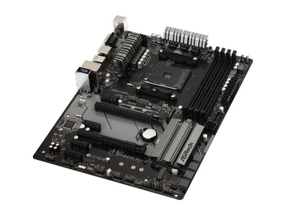 ASRock B450 PRO4 AM4 AMD Promontory B450 SATA 6Gb/s ATX AMD Motherboard