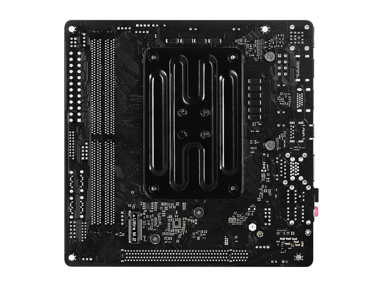 ASRock Fatal1ty B450 GAMING-ITX/AC AM4 AMD Promontory B450 SATA 6Gb/s USB 3.1 HDMI Mini ITX AMD Motherboard
