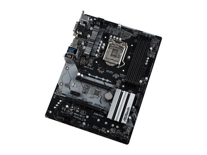 ASRock Z390 Pro4 LGA 1151 (300 Series) Intel Z390 SATA 6Gb/s ATX Intel Motherboard