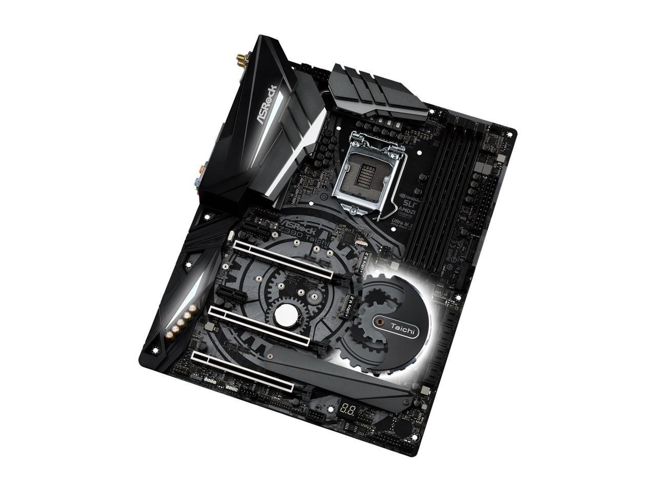 ASRock Z390 Taichi LGA 1151 (300 Series) Intel Z390 SATA 6Gb/s ATX Intel Motherboard