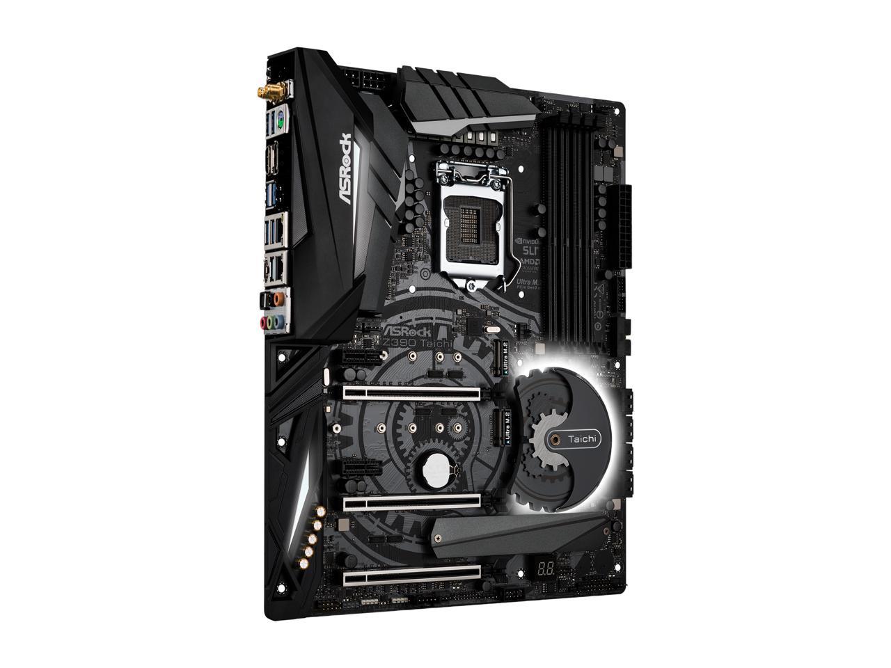ASRock Z390 Taichi LGA 1151 (300 Series) Intel Z390 SATA 6Gb/s ATX Intel Motherboard