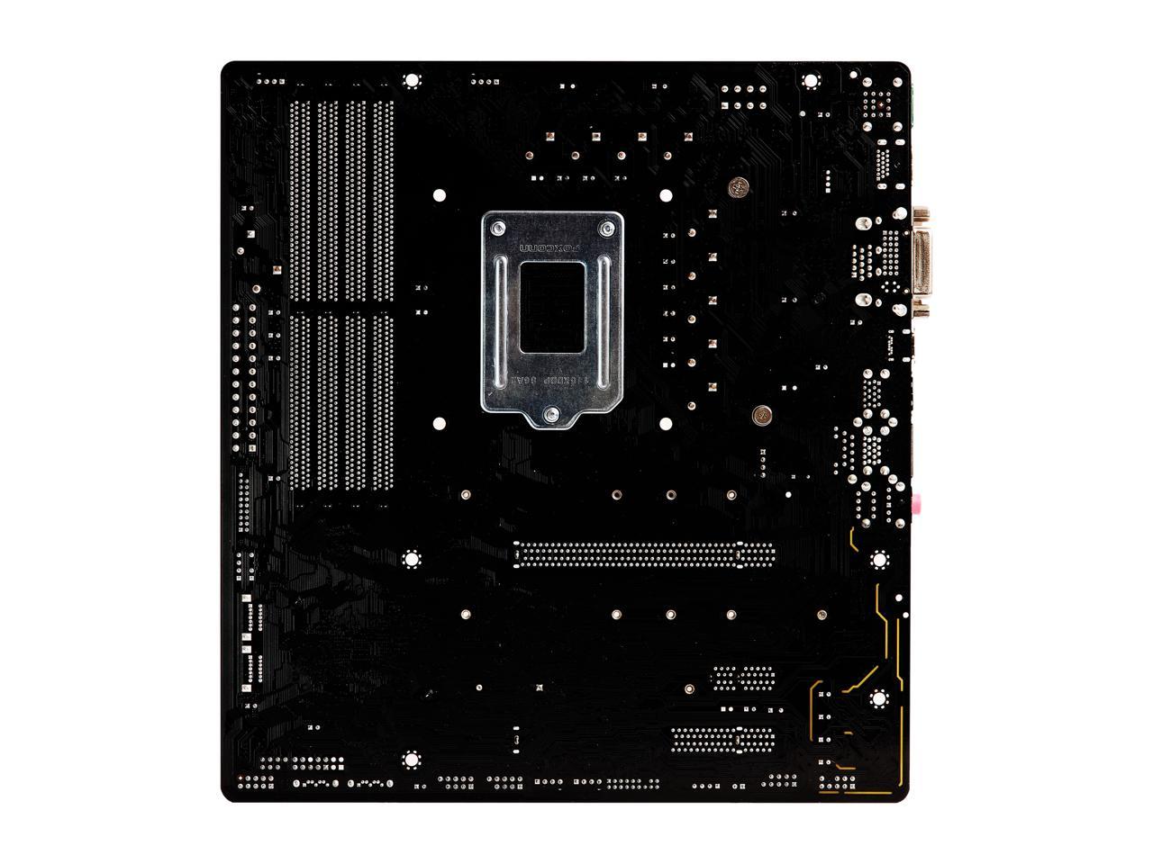 ASRock B365M Pro4 LGA 1151 (300 Series) Intel B365 SATA 6Gb/s Micro ATX Intel Motherboard