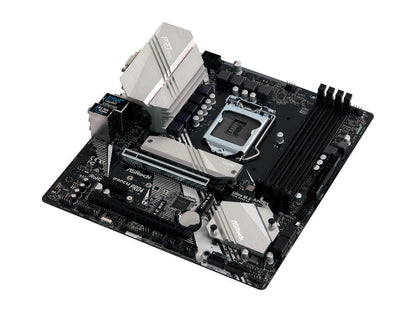 ASRock B365M Pro4 LGA 1151 (300 Series) Intel B365 SATA 6Gb/s Micro ATX Intel Motherboard