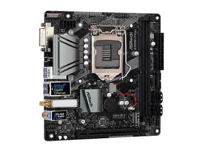 ASRock B365M-ITX/ac LGA 1151 (300 Series) Intel B365 HDMI SATA 6Gb/s USB 3.1 Mini ITX Intel Motherboard