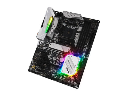 ASRock B450 Steel Legend AM4 AMD Promontory B450 SATA 6Gb/s ATX AMD Motherboard