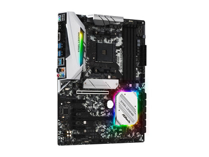 ASRock B450 Steel Legend AM4 AMD Promontory B450 SATA 6Gb/s ATX AMD Motherboard