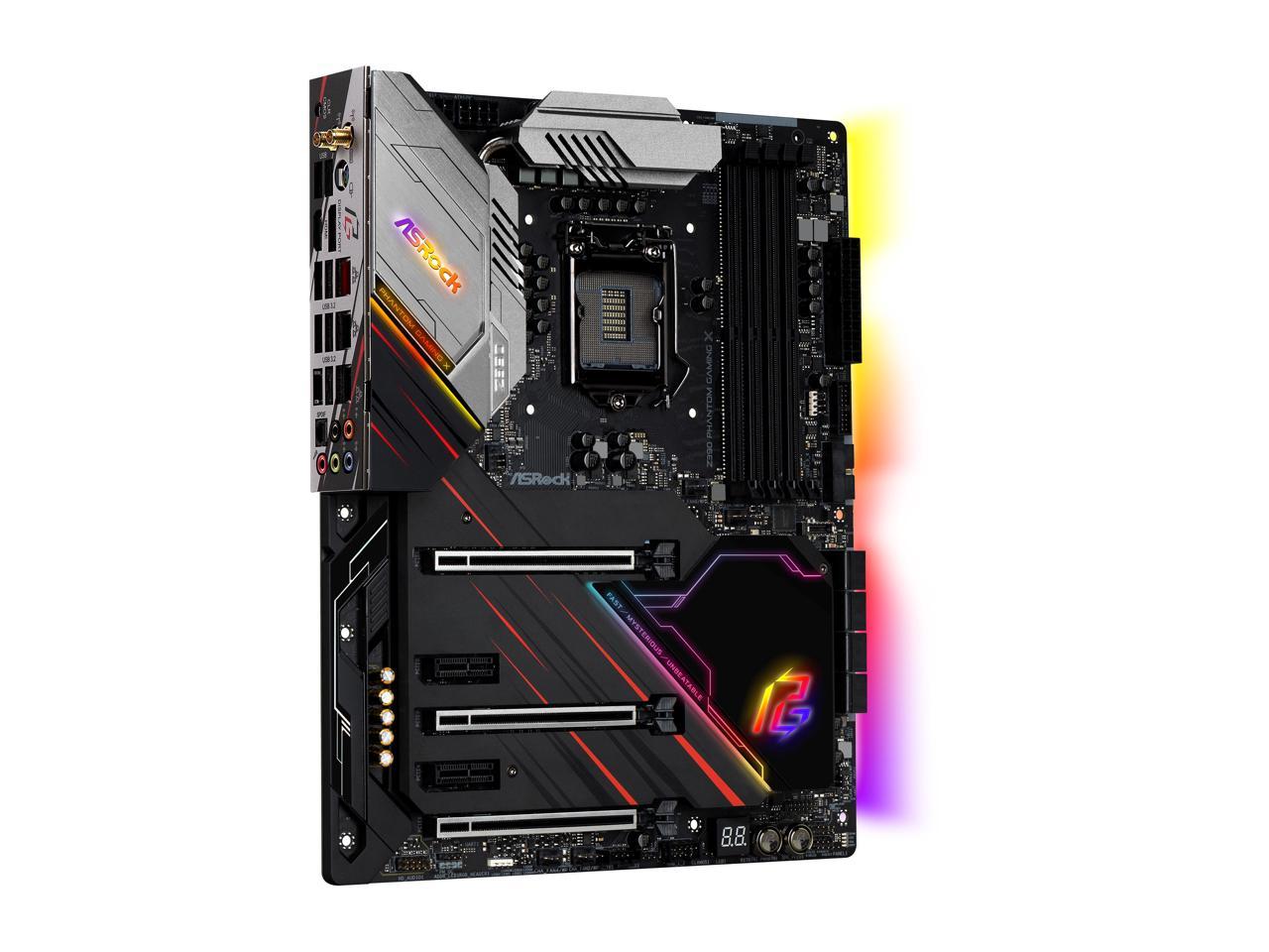 ASRock Z390 PHANTOM GAMING X LGA 1151 (300 Series) Intel Z390 SATA 6Gb/s ATX Intel Motherboard