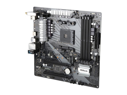 ASRock B450M/AC AM4 AMD Promontory B450 SATA 6Gb/s Micro ATX AMD Motherboard
