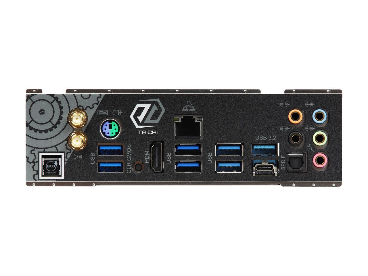 ASRock X570 TAICHI AM4 AMD Premium X570 SATA 6Gb/s ATX AMD Motherboard