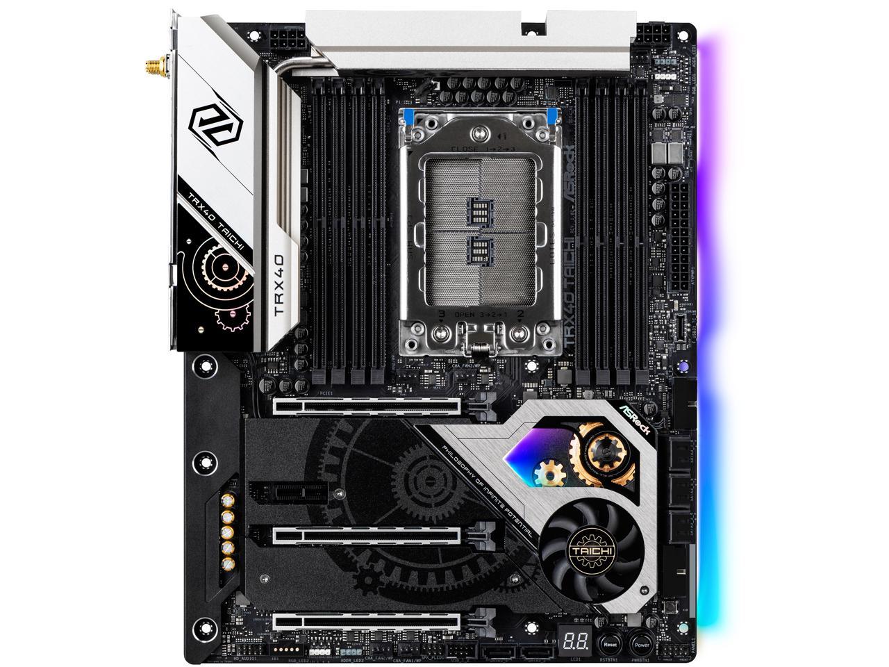 ASRock TRX40 TAICHI sTRX4 AMD TRX40 SATA 6Gb/s ATX AMD Motherboard