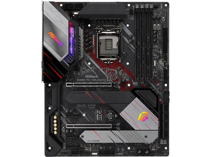 ASRock Phantom Gaming Z490 PG Velocita LGA 1200 Intel Z490 SATA 6Gb/s ATX Intel Motherboard